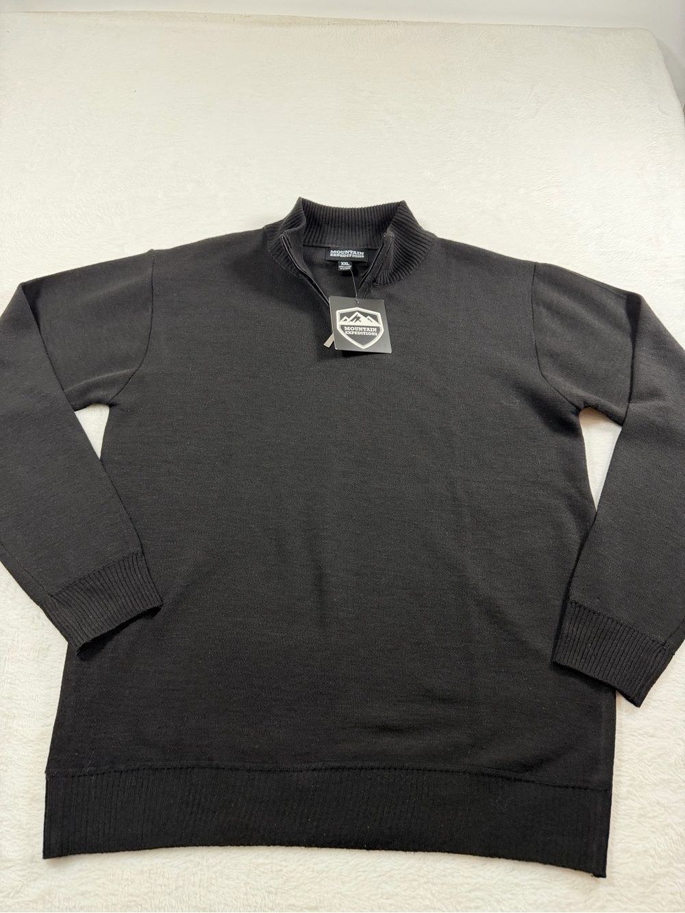 Brand new Mountain Expeditions long sleeve 3/4 zip up men’s sweater